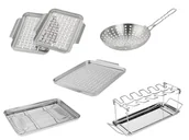 Akcesoria do grilla - GRILLMEISTER Akcesoria do grillowania ze stali szlachetnej - miniaturka - grafika 1