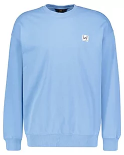 Lee Męska bluza CORE Loose SWS, PREP Blue, rozm. XL, Prep Blue, XL - Bluzy męskie - miniaturka - grafika 1