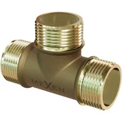 Łączniki, trójniki, kształtki - Mexen BRASS trójnik mosiężny 1/2 GZ x 1/2 GZ x 1/2 GZ - W97411-121212 - miniaturka - grafika 1