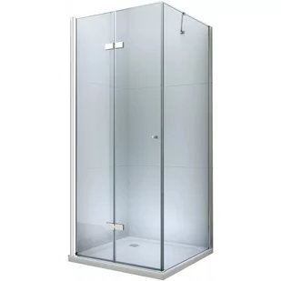 Mexen Lima kabina prysznicowa składana 120x100 cm, transparent, chrom - 856-120-100-01-00 - Kabiny prysznicowe - miniaturka - grafika 1