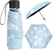 Parasole - PARASOL KIESZONKOWY MINI SKŁADANY UV OCHRONA KIESZONKOWY WODOODPORNY - miniaturka - grafika 1