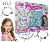 Półfabrykaty do biżuterii - ZESTAW PREZENTOWY  Do Robienia Bransoletek Charm Dla Dzieci U537 - miniaturka - grafika 1
