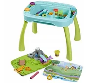 Masy plastyczne - Hasbro Play-Doh All in One kreatywny zestaw startowy STOLIK Z CIASTOLINĄ - miniaturka - grafika 1