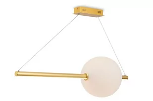 Maytoni Maytoni lampa wisząca LED Freccia 30W 2500lm 3000K złota MOD063PL-L30G3K MOD063PL-L30G3K - Lampy sufitowe - miniaturka - grafika 1