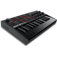 Instrumenty klawiszowe - AKAI MPK MINI 3 BLACK - Mini klawiatura sterująca - miniaturka - grafika 1