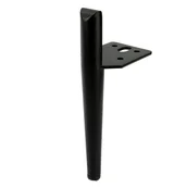 Zawiasy, okucia i inne akcesoria - Nóżka do sofy Szpilka czarna wysokość 15 cm - miniaturka - grafika 1