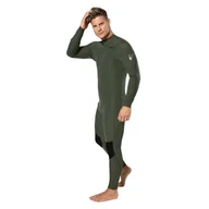 Pianki do pływania - Pianka do pływania męska Quiksilver ED SESSIONS 3/2 mm zielona EQYW103124-CQY0 L - miniaturka - grafika 1