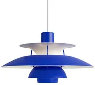 Lampy sufitowe - Louis Poulsen - PH 5 Lampa Wisząca Monochrome Blue Louis Poulsen - miniaturka - grafika 1