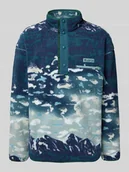 Bluzy męskie - Bluza ze sztucznym kożuszkiem - miniaturka - grafika 1