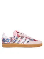 Buty dla dziewczynek - adidas Sneakersy Liberty London Samba Og Comfort Closure Elastic Lace JQ2007 Różowy - miniaturka - grafika 1