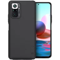 Etui i futerały do telefonów - Nillkin Etui Frosted Shield Xiaomi Redmi Note 10 Pro, czarne 6902048216198 - miniaturka - grafika 1