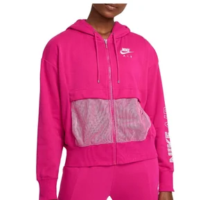 NIKE AIR BLUZA DAMSKA KAPTUR FUKSJA CZ8618615 S - Bluzy damskie - miniaturka - grafika 1