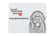 Podkładki pod mysz - Nowofundland podkładka pod mysz z psem Art-Dog - miniaturka - grafika 1