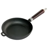 Patelnie - Kinghoff Patelnia żeliwna GŁĘBOKA 24 cm INDUKCJA GAZ KH-1118 - miniaturka - grafika 1