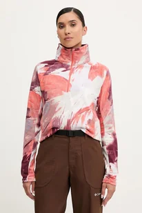 Columbia bluza sportowa Glacial IV kolor różowy wzorzysta 1802161 - Bluzy damskie - miniaturka - grafika 1