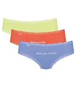 Majtki damskie - 3 x Majtki damskie sloggi 24/7 Weekend Hipster C3P-38 - miniaturka - grafika 1