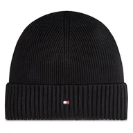 Czapki męskie - Czapka Tommy Hilfiger Flag AM0AM12796 Czarny - miniaturka - grafika 1