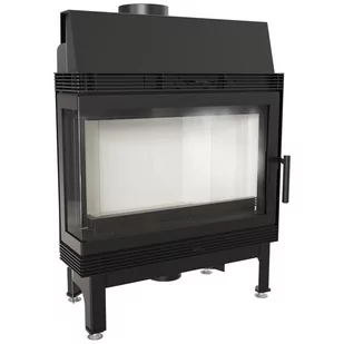 Kratki.pl Marek Bal Kominek powietrzny stalowy BLANKA lewy BS 11 kW  180 BLANKA/670/570/L/BS - Kominki wolnostojące - miniaturka - grafika 1
