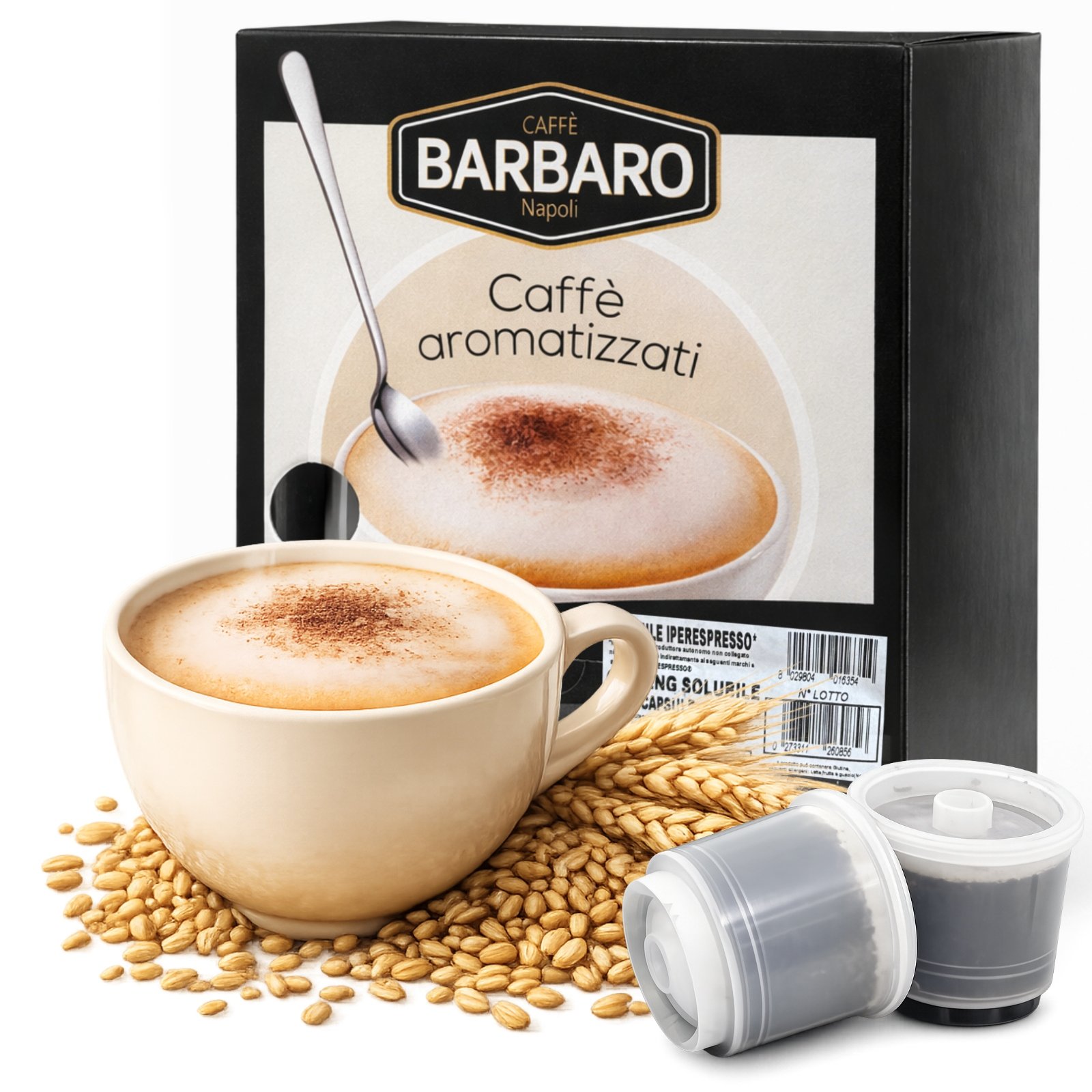 Kapsułki do Illy IperEspresso Caffè Barbaro Orzo 60 Szt. Kawa Zbożowa