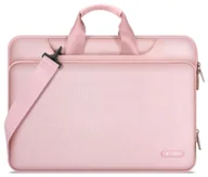 Torby na laptopy - Tech-Protect PocketBag 13-14'' różowy - miniaturka - grafika 1
