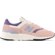 Buty sportowe damskie - Buty damskie New Balance CW997HVG  różowe - miniaturka - grafika 1