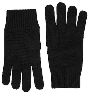 Rękawiczki - Tommy Hilfiger Męskie rękawiczki dzianinowe z flagą Essential Flag, czarne, jeden rozmiar, Czarny, Rozmiar uniwersalny - grafika 1
