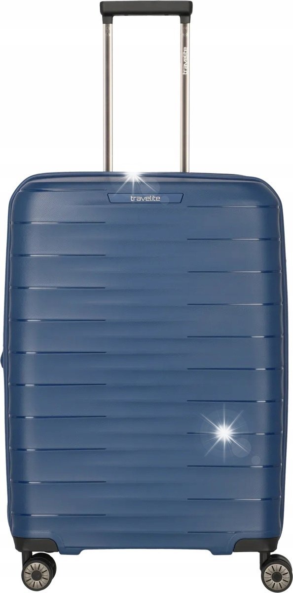 Walizka średnia Travelite Mooby 66 cm granatowa