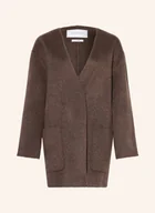 Płaszcze damskie - Mrs & Hugs Płaszcz Wełniany braun - miniaturka - grafika 1