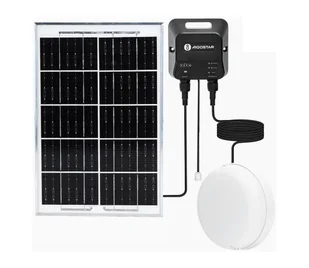 Aigostar - LED Oświetlenie solarne LED/70W/12V 6000 mAh 6500K śr. 20,5 cm - Lampy ogrodowe - miniaturka - grafika 1