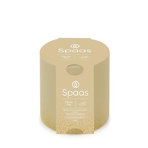 Spaas Winter Glow świeca zapachowa z dwoma knotami 55h - Fierce Fire (Potężny Ogień)