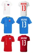 Koszulki sportowe męskie - Koszulka Słowacja FILIP HOLOSKO 13 Jr - miniaturka - grafika 1