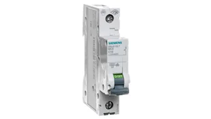 Siemens 5sl6110  7 miniatura wyłącznik nadmiarowo-prądowy 6 KA 1 pole C-10 A 5SL6110-7 - Bezpieczniki elektryczne - miniaturka - grafika 2