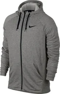 Bluzy męskie - Nike Bluza męska Dry Hoodie Fz Fleece szara r. M 860465 063 - miniaturka - grafika 1