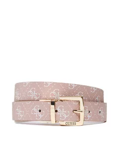 Paski - Guess Pasek Damski Washington Belts BW7502 VIN30 Różowy - grafika 1