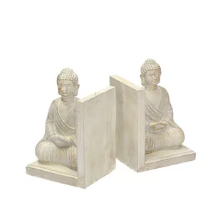 Podpórki do książek Buddha 16cm, 22 x 9 x 16 cm - Podpórki do książek - miniaturka - grafika 1