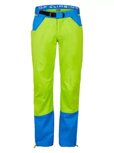 MILO Spodnie funkcyjne w kolorze limonkowo-niebieskim - Odzież trekkingowa męska - miniaturka - grafika 1