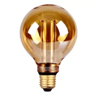 Świetlówki - Polux Żarówka dekoracyjna LED E27 4 W 200 lm bursztynowa - miniaturka - grafika 1