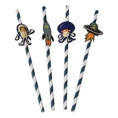 Słomki do napojów - Zestaw 4 słomek Rex London Space Adventures - miniaturka - grafika 1