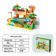 Klocki - BUDUJ I ODKRYWAJ KLOCKI TORK KULKA SAFARI - miniaturka - grafika 1