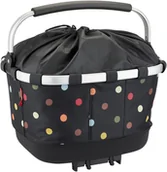 Koszyki rowerowe - Reisenthel KlickFix KlickFix Carrybag GT Bike Basket for Racktime, dots 2021 Kosze na bagażnik 0305RDO - miniaturka - grafika 1