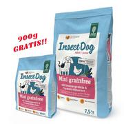Sucha karma dla psów - GREEN PETFOOD InsectDog Mini Grainfree 7,5kg + 900g GRATIS!! - miniaturka - grafika 1