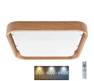 Brilagi - LED Plafon MANAROLA CUBIC LED/24W/230V + pilot - Lampy sufitowe - miniaturka - grafika 1