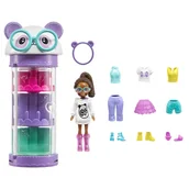 Figurki dla dzieci - Zestaw z figurką Polly Pocket Karuzelka stylu HKW05 - miniaturka - grafika 1