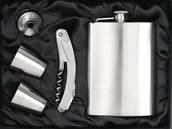 Piersiówki - Piersiówka W Zestawie W Opakowaniu Prezentowym - miniaturka - grafika 1