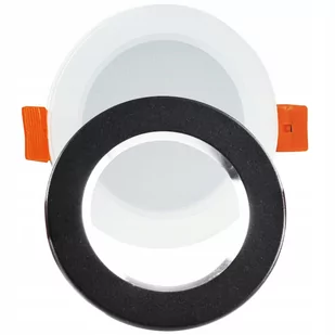 Oczko podtynkowe 4,8W LED ZOE biały/czarny 321176 GOLDLUX (SANICO) - Oprawy, klosze i abażury - miniaturka - grafika 1