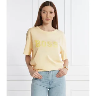 BOSS ORANGE T-shirt | Relaxed fit - Koszulki i topy damskie - miniaturka - grafika 1