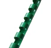 Grzbiety do bindownic - Argo Grzbiet Do Bindowania 8 mm Zielony 100 Szt. - miniaturka - grafika 1