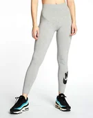 Legginsy - Damskie szare Legginsy NIKE TIGHT FIT DB3903-063 - miniaturka - grafika 1