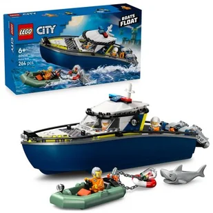 LEGO 60456 City Pościg łodzią policyjną - Klocki - miniaturka - grafika 1