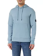 Bluzy męskie - JACK & JONES Męska bluza z kapturem, kieszeń kangurka, Mountain Spring, L - miniaturka - grafika 1